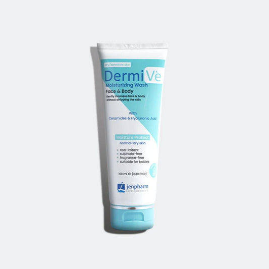 Dermive Moisturizing Face & Body Wash 100ml