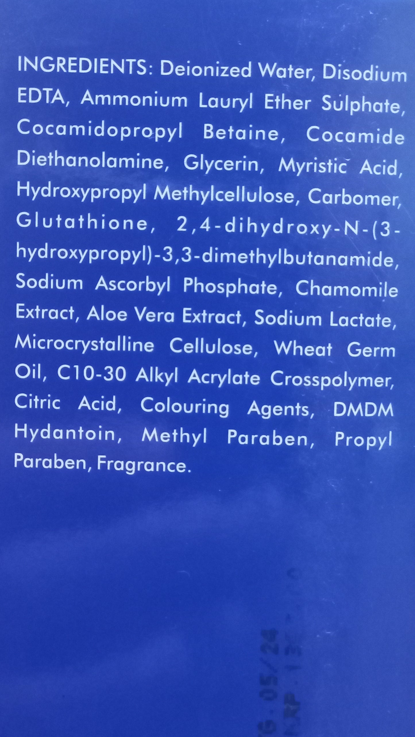 Granular Skin Lightening Facewash