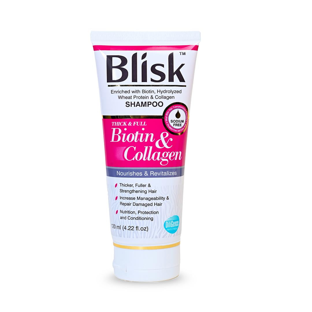Blisk Biotin Shampoo 120ml