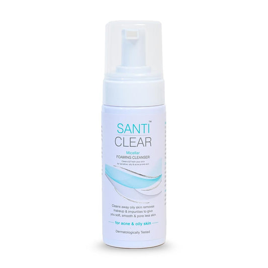 Santi Clear Micellar Foaming Cleanser 120ml - Diligence Pharma