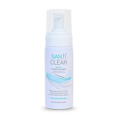 Santi Clear Micellar Foaming Cleanser 120ml - Diligence Pharma