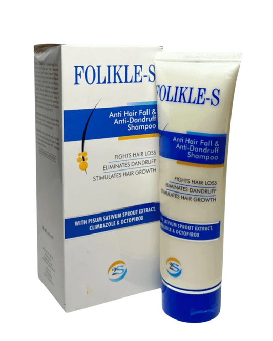 Folikle-S Anti Hair Fall & Anti Dandruff Shampoo 100ml