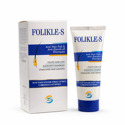 Folikle-S Anti Hair Fall & Anti Dandruff Shampoo 100ml