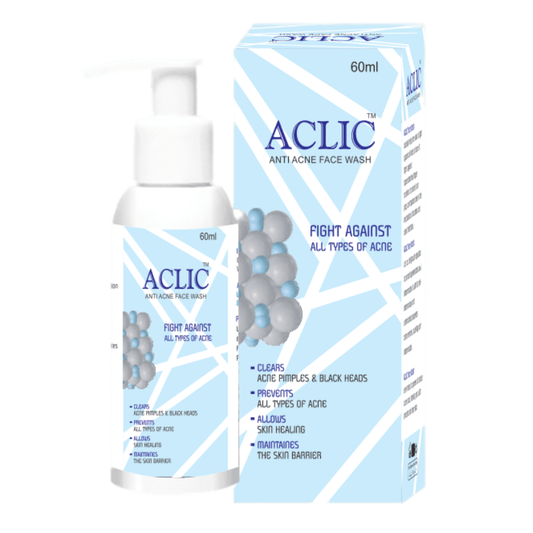 Aclic Anti Acne Facewash 60ml - Revanant