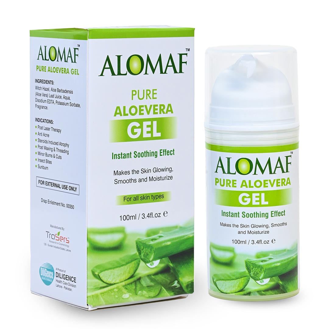 Alomaf Aloe Vera Gel 100ml - Diligence Pharma