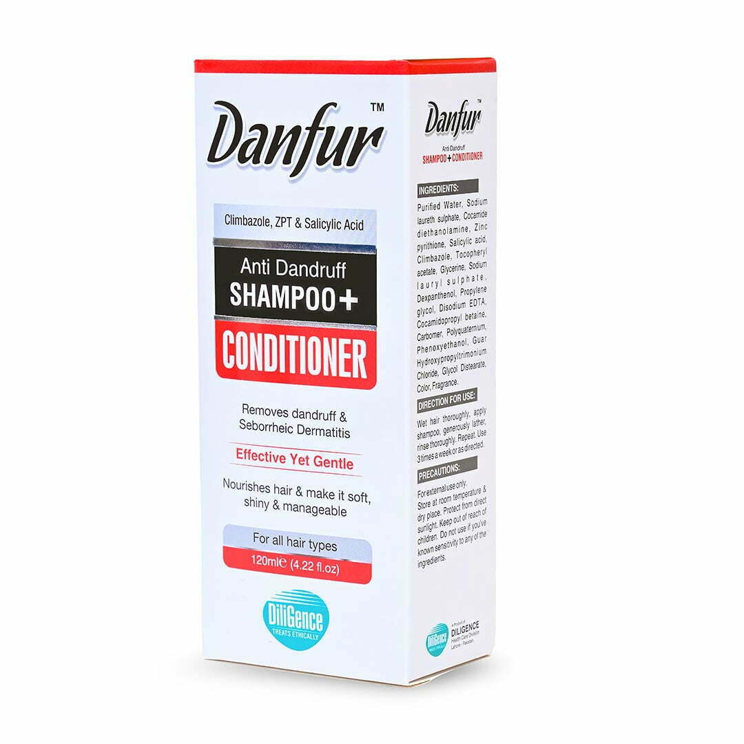 Danfur Anti Dandruff Shampoo & Conditioner 120ml - Diligence Pharma