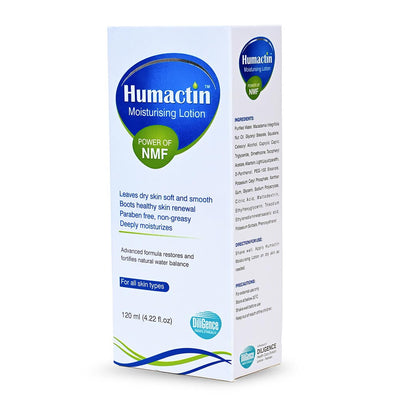 Humactin Moisturizing Lotion 120ml - Diligence Pharma