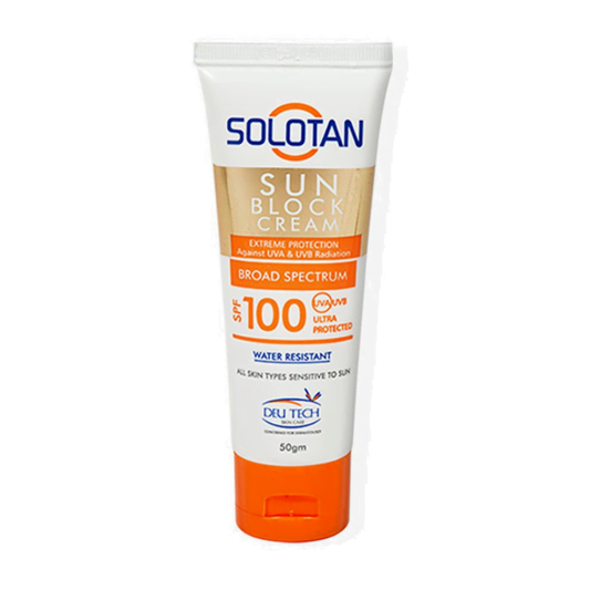 Solotan Sunblock Cream 50gm - DeuTech Pharma