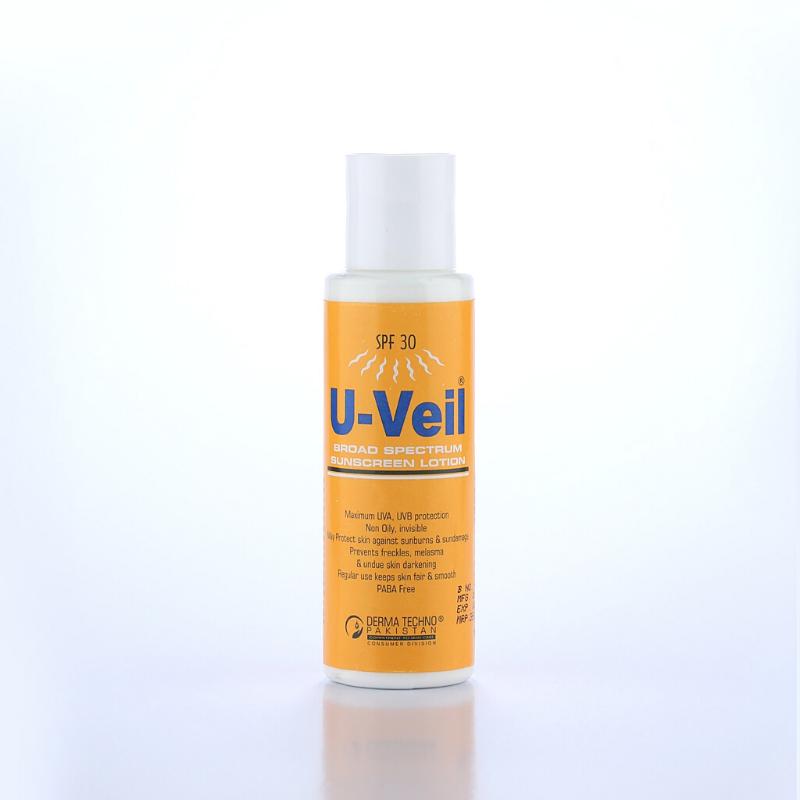 U-Veil Sunscreen Lotion 100ml - Dermatechno